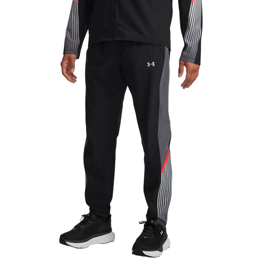 Imagen 0 de 3 de Pantalón Under Armour VELOCITI STORM PANT-NEGRO/GRIS/ROJO