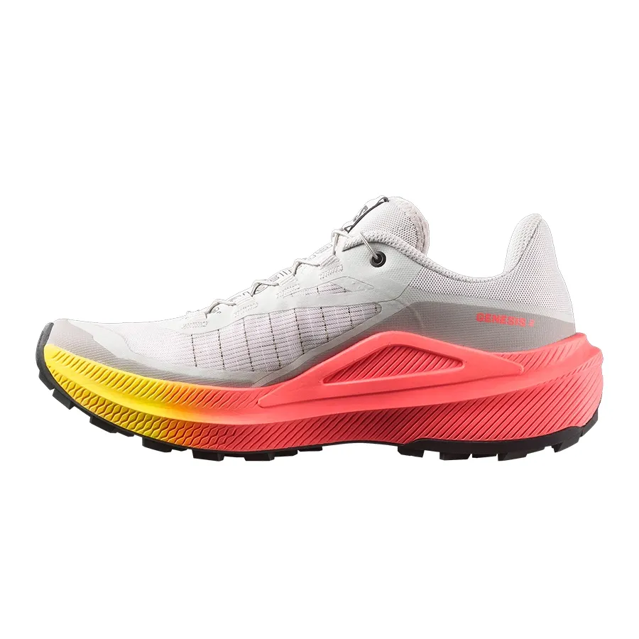Imagen 2 de 6 de Zapatillas Salomon Genesis 2-GRIS-SALMON-AMARILLO