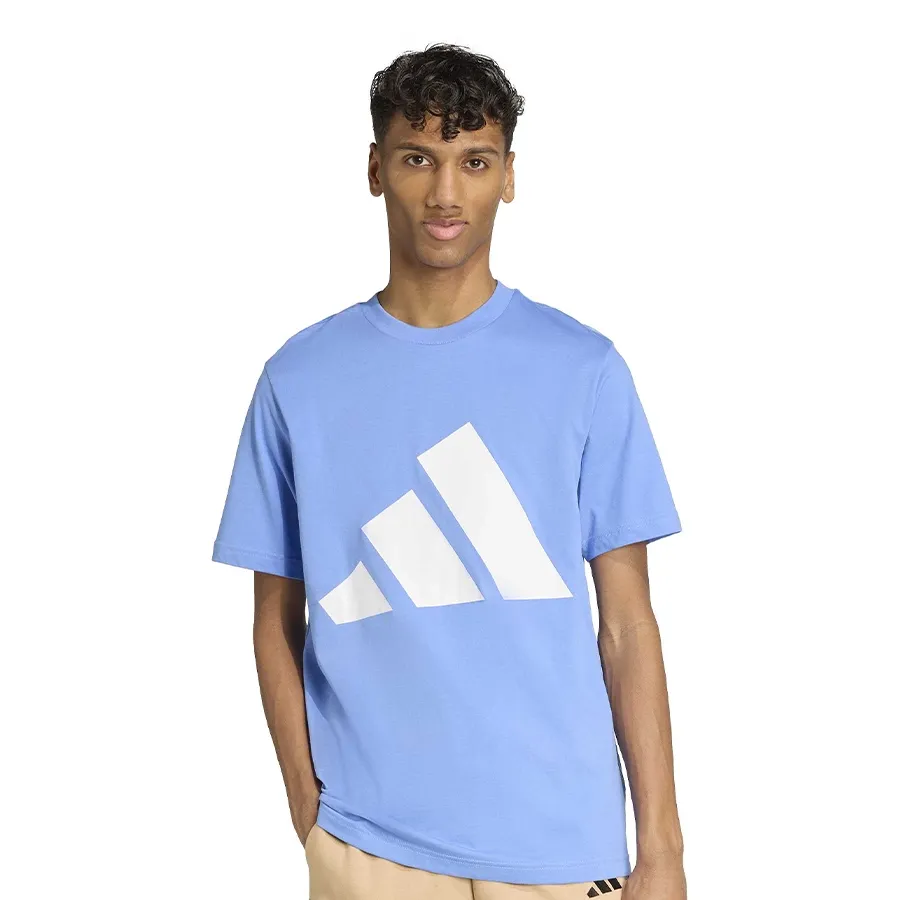 Imagen 0 de 5 de Remera adidas Essentials Big Logo-CELESTE/BLANCO