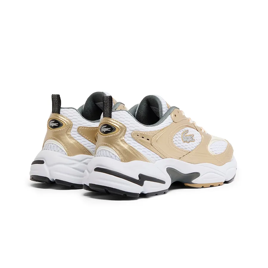 Imagen 4 de 7 de Zapatillas Lacoste Storm 96 2K-BLANCO/DORADO