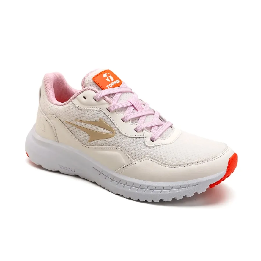 Imagen 1 de 5 de Zapatillas Topper Wind 5-BLANCO/ROSA/NATURAL