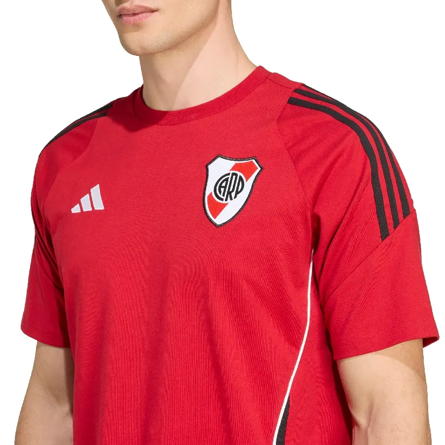 Imagen 3 de 4 de Remera adidas de River Plate Tiro 25-ROJO/NEGRO