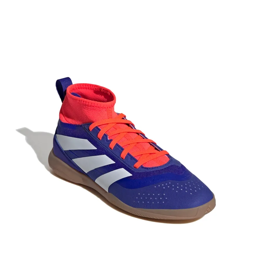 Imagen 1 de 7 de Botines adidas Predator league In-AZUL/NARANJA FLUOR/BLANCO