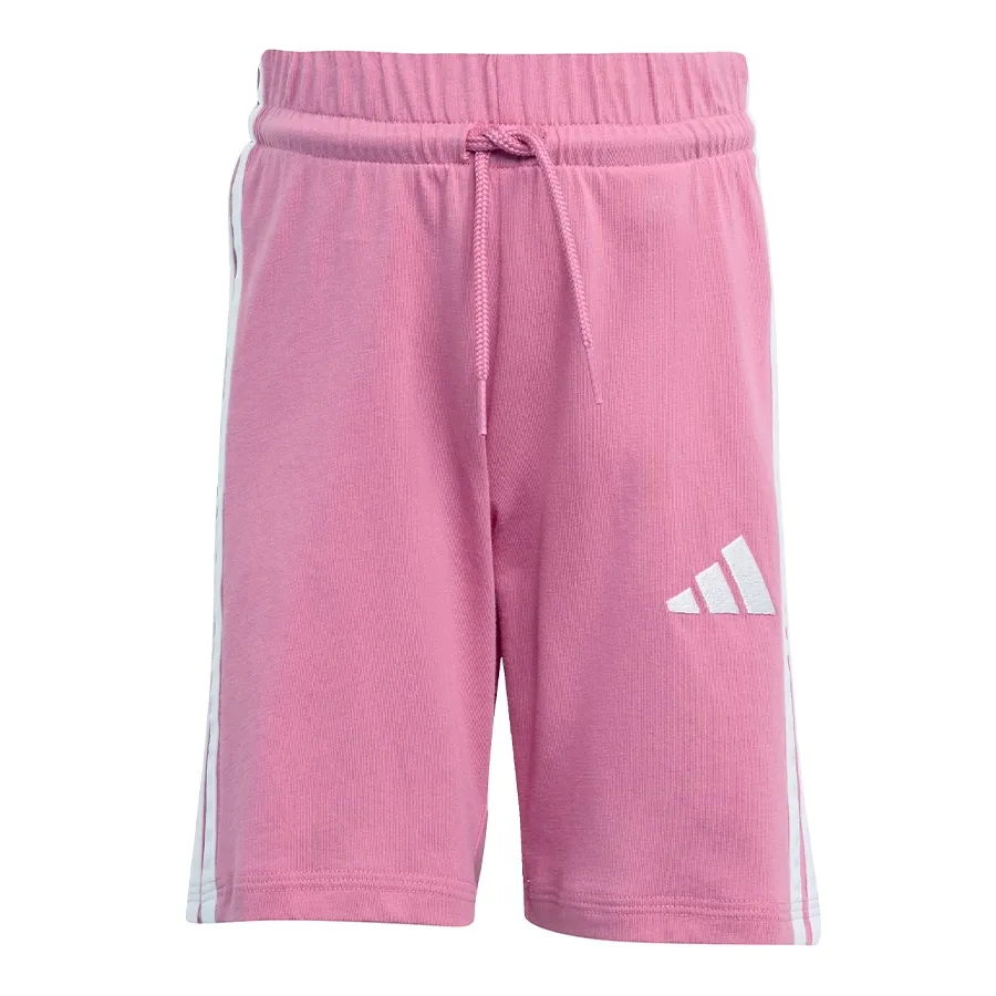 Imagen 2 de 4 de Conjunto adidas Remera Essentials Niños-ROSA/BLANCO