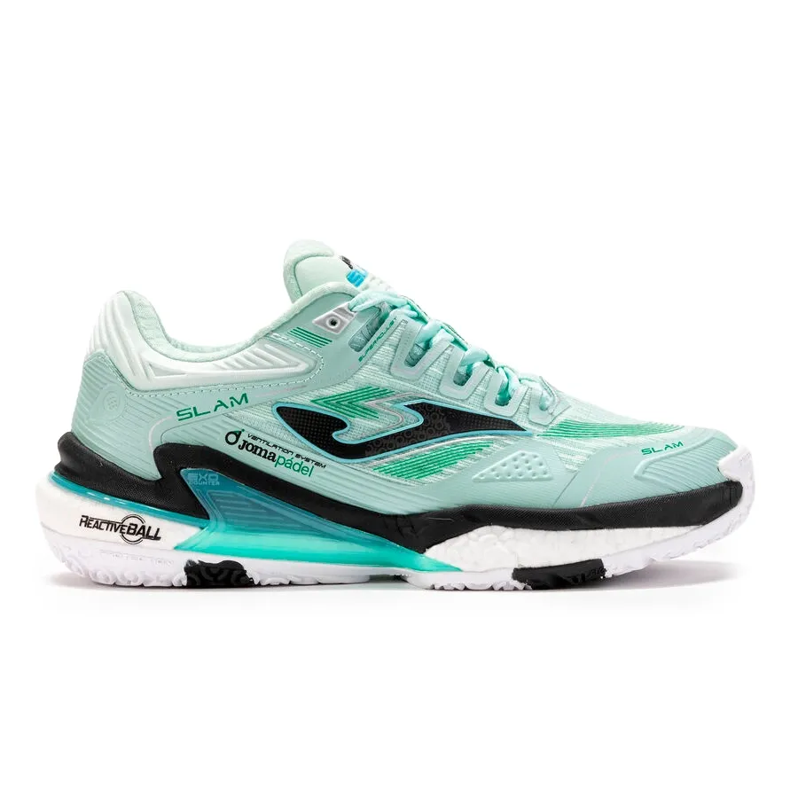 Imagen 0 de 5 de Zapatillas Joma Slam Lady 25-VERDE AGUA