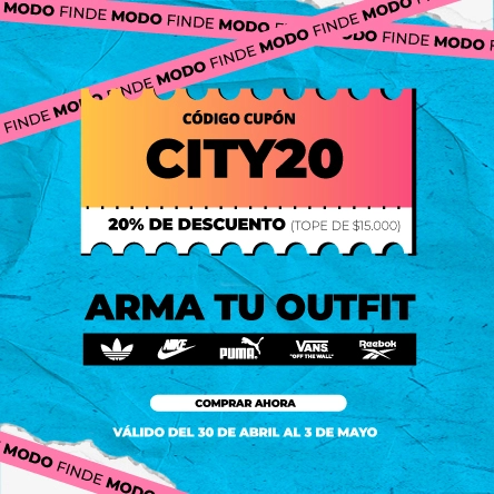 bannerCupon city veinte 